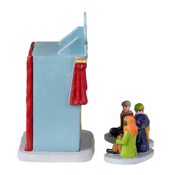 Teatro dei Burattini Puppet Theatre H 12 cm, set di 3 pezzi Lemax - 33619 - immagine 3
