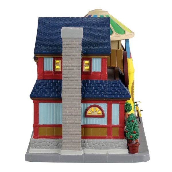 Laboratorio per Bambini Polka Dot's Clubhouse H 16 cm Edificio Illuminato Lemax - 35058 - immagine 3