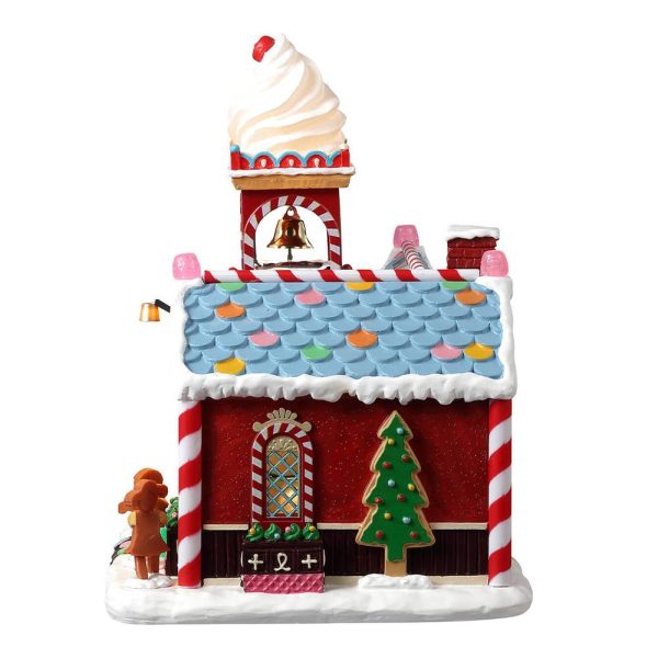 Scuola Elementare Dolciosa Pat-A-Cake Primary H 20 cm Edificio Illuminato Lemax - 25949 - immagine 3