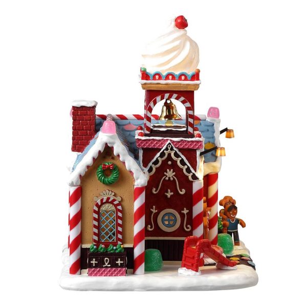 Scuola Elementare Dolciosa Pat-A-Cake Primary H 20 cm Edificio Illuminato Lemax - 25949 - immagine 2