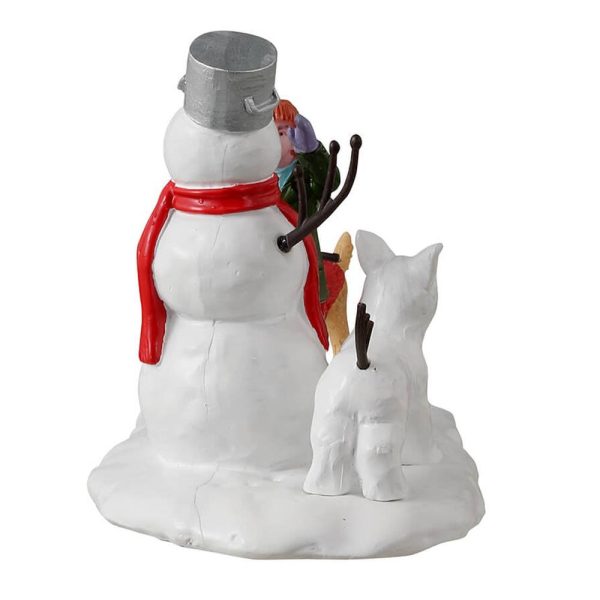 Giochi sulla Neve Doggone Winter Fun H 7 cm Personaggio Lemax - 33634 - immagine 2