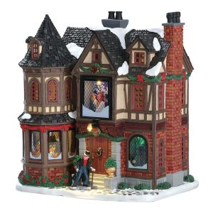 Villa di Scrooge Scrooge's Manor Edificio Illuminato Lemax - 75191