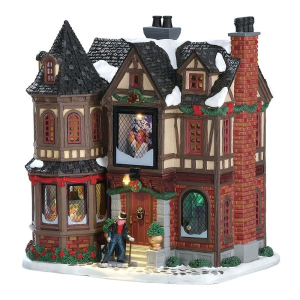 Villa di Scrooge Scrooge's Manor Edificio Illuminato Lemax - 75191