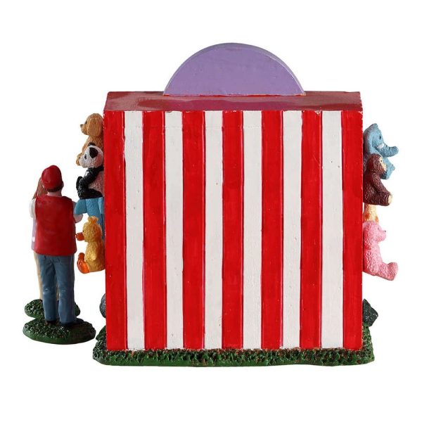 Bancarella Luna Park Tin Can Alley H 12 cm, set di 7 pezzi Lemax - 93429 - immagine 3