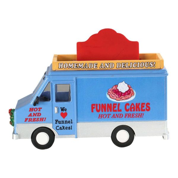 Camioncino di Torte Funnel Cakes Food Truck H 11 cm, set di 4 Pezzi Lemax - 93420 - immagine 3