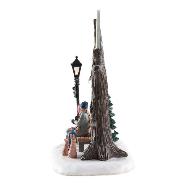 DIFETTOSO Appuntamento sotto la Luna Christmas Moon H 17 cm Lemax - 84359 - immagine 4