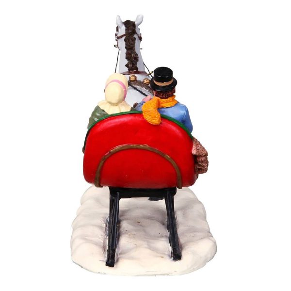 Giro in Slitta Sleigh Ride H 8 cm Lemax - 63571 - immagine 4