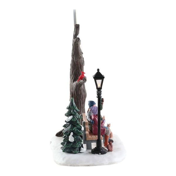 DIFETTOSO Appuntamento sotto la Luna Christmas Moon H 17 cm Lemax - 84359 - immagine 2
