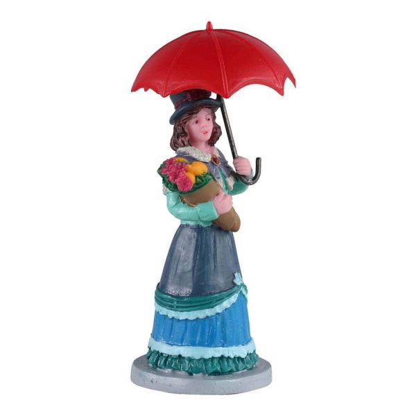 Ragazza con Ombrellino Lovely Lady H 8 cm Personaggio Lemax - 02932