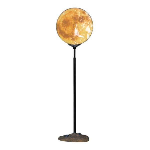 Luna Piena Lighted Village Moon H 30 cm Accessorio Illuminato Lemax - 44170