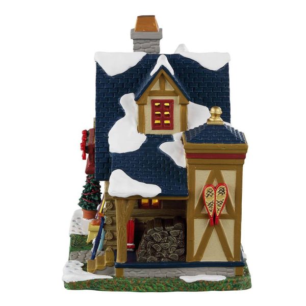 Rifugio Havenwood Lodge H 17 cm Edificio Illuminato Lemax - 35047 - immagine 2