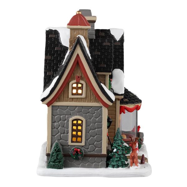Casa delle Vacanze Here's To The Holidays H 17 cm Edificio Illuminato Lemax - 35029 - immagine 2