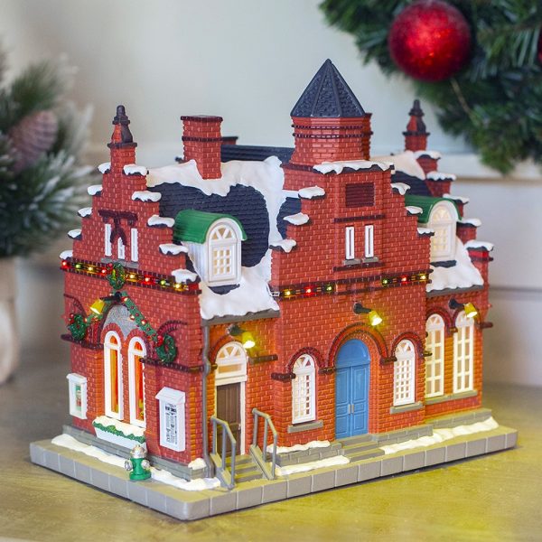 Ufficio Comunale Town Offices 1884 H 24 cm Edificio Illuminato Lemax - 15808 - immagine 2