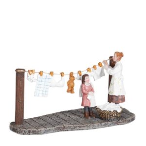 Stendiamo il Bucato! Paula Helping Mommy H 7 cm Personaggio LuVille - 1113145
