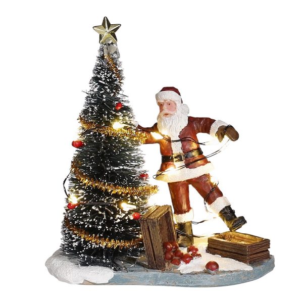 Babbo Natale Maldestro Clumsy Santa H 10 cm Personaggio LuVille - 1113125