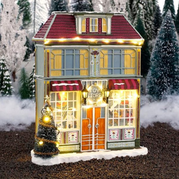 Negozio di Giocattoli Toy Store H 23 cm Facciata Illuminata LuVille - 1113123 - immagine 2