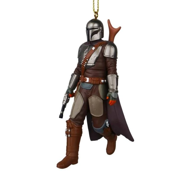 Mandalorian Star Wars in Resina Kurt Adler - H 10 cm - immagine 2
