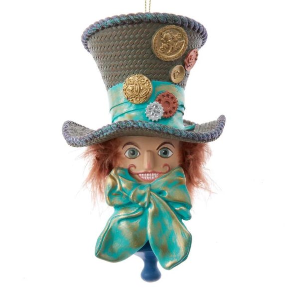 Cappellaio Matto Alice nel Paese delle Meraviglie Disney© Classics Pregiato da Collezione in Resina Kurt Adler - H 15 cm - immagine 2