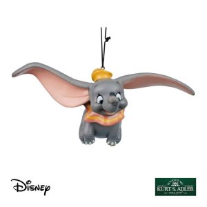 Dumbo in Volo Disney© Classics in Resina Kurt Adler - H 9 cm