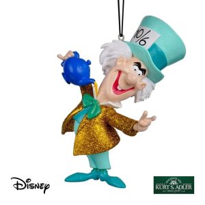 Cappellaio Matto Personaggio in Resina ©Disney Alice nel Paese delle Meraviglie Kurt Adler - H 12 cm