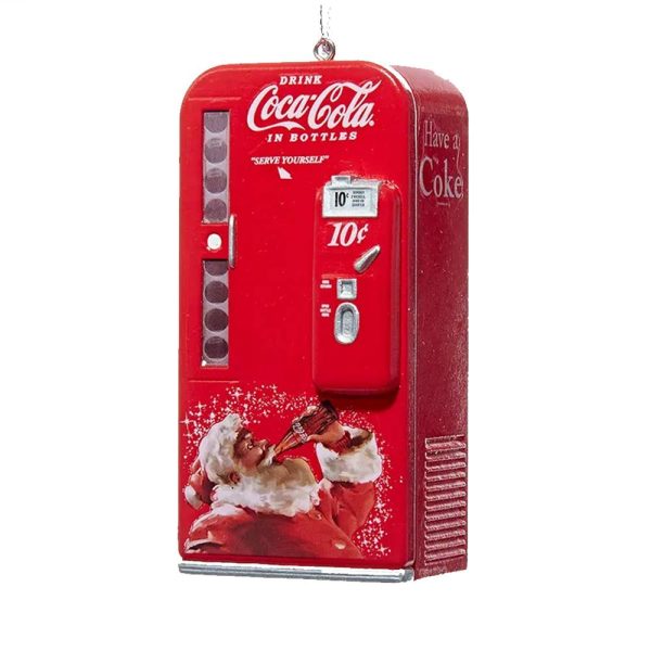 Distributore di Bottigliette in Plastica Drink Coca-Cola® in Bottles  Kurt Adler - H 10 cm - immagine 2