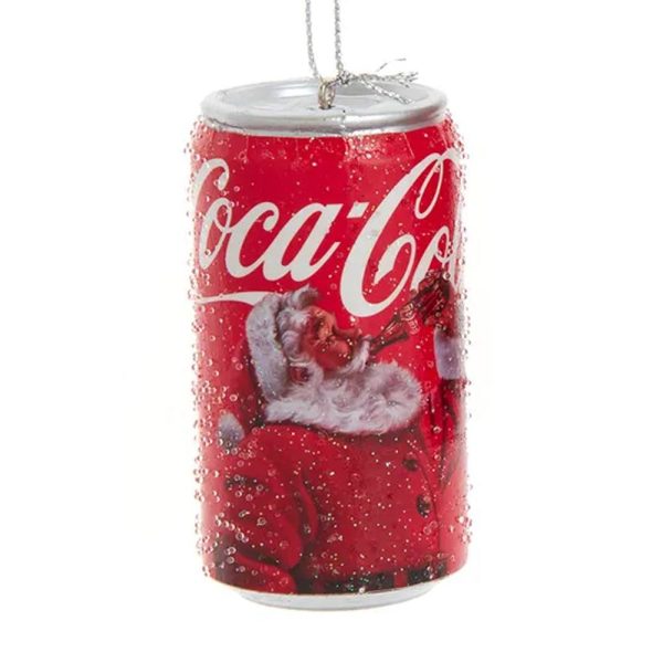 Lattina Coca-Cola® in Plastica Kurt Adler - H 8,5 cm - immagine 2