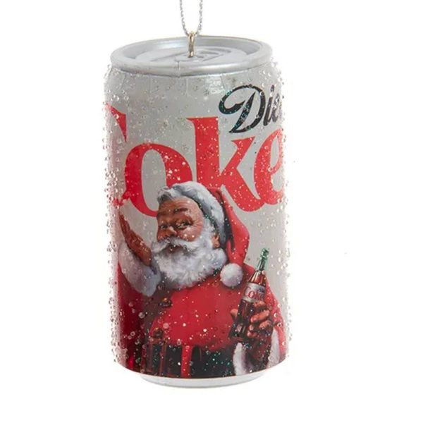 Lattina Coca-Cola® Diet Coke in Plastica Kurt Adler - H 8,5 cm - immagine 2