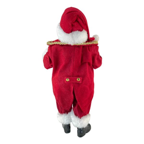 Babbo Natale Mastro Birraio da Collezione - H 28 cm - immagine 3