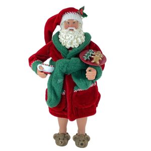 Babbo Natale in Pigiama da Collezione - H 28 cm