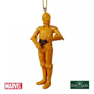 C-3PO Droide Star Wars in Resina Kurt Adler - H 10 cm