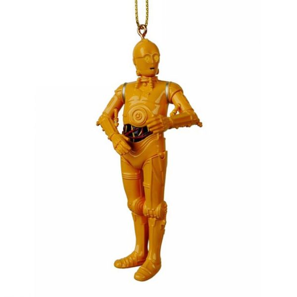 C-3PO Droide Star Wars in Resina Kurt Adler - H 10 cm - immagine 2