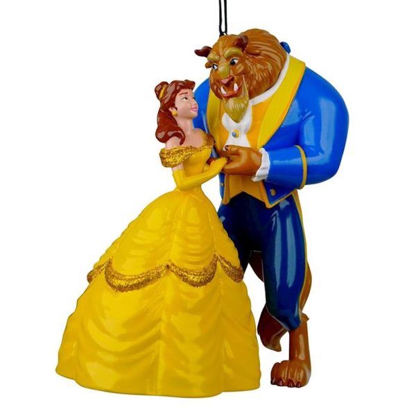 La Bella e la Bestia Disney© Princess in Resina Kurt Adler - H 10 cm - immagine 2