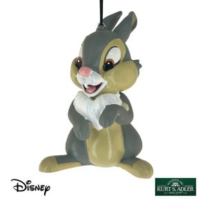 Coniglietto Tamburino Personaggio in Resina Bambi ©Disney Classic Kurt Adler - H 10 cm