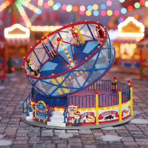 Giostra Girevole Round Up H 17 cm Giostra in Movimento Lemax - 24483