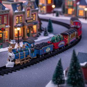 Trenino Caddington Regional Railroad Giostra in Movimento Lemax - 44330
