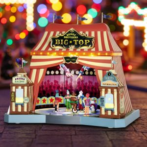 Circo Berry Brothers Big Top H 26 cm Edificio in Movimento Lemax - 55918