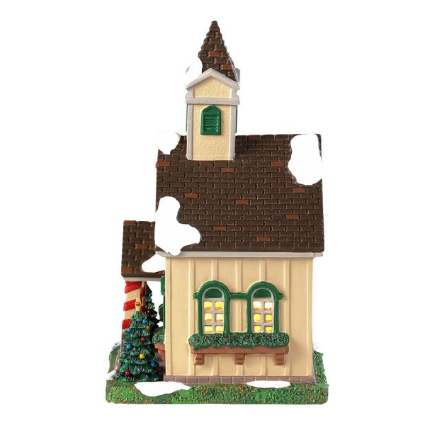 Chiesa Wayside Church H 18 cm Edificio Illuminato Lemax - 85414 - immagine 3