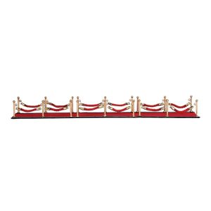 Tappeto Rosso Red Carpet H 3 cm, set di 7 pezzi Accessorio Lemax - 64070