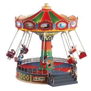 DIFETTOSO Giostra Altalena The Sky Swing H 27 cm Lemax - 84379