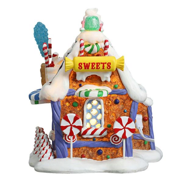 Negozio di Caramelle The Candy Shop H 17 cm Edificio Illuminato Lemax - 75181 - immagine 3