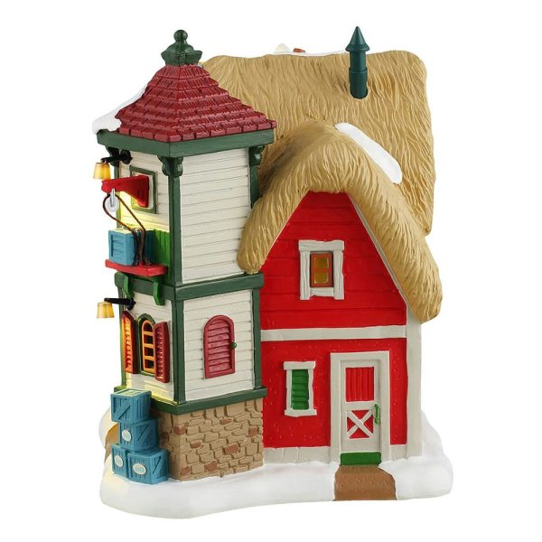 Il Rifugio della Bevanda Speziata The Eggnog Bar H 20 cm Edificio Illuminato Lemax - 45263 - immagine 2
