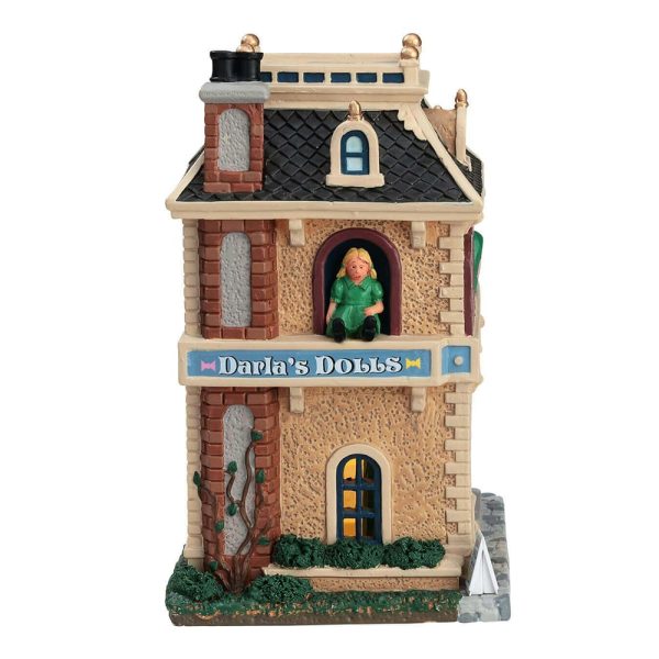 Boutique di Bambole Darla's Dolls H 19 cm Edificio Illuminato Lemax - 55016 - immagine 2