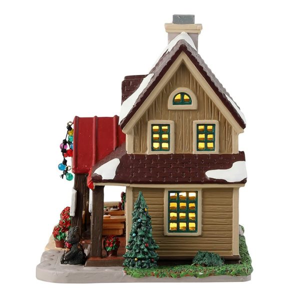 Bisteccheria Three Black Bears Bar & Grill H 15 cm Edificio Illuminato Lemax - 35078 - immagine 2
