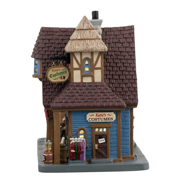 Mercato Rinascimentale Reinassance Fair Shops H 17 cm Edificio Illuminato Lemax - 45260 - immagine 2