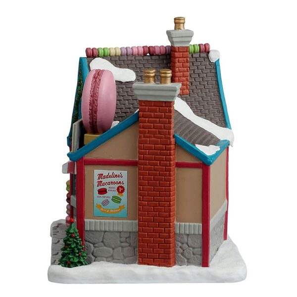 Boutique dei Macarons Madeline's Macaroons H 17 cm Edificio Illuminato Lemax - 45246 - immagine 2