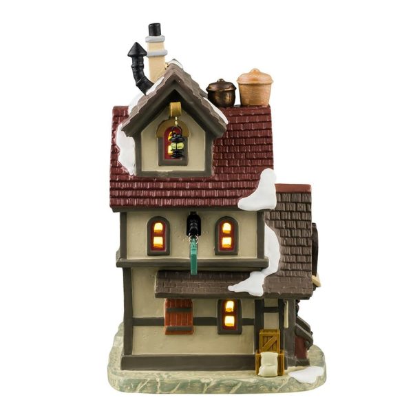 Tavola Calda The Iron Pot  H 18 cm Edificio Illuminato Lemax - 45262 - immagine 3