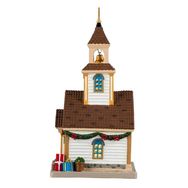 Chiesa The New Village Church H 23 cm Edificio Illuminato Lemax - 45261 - immagine 2