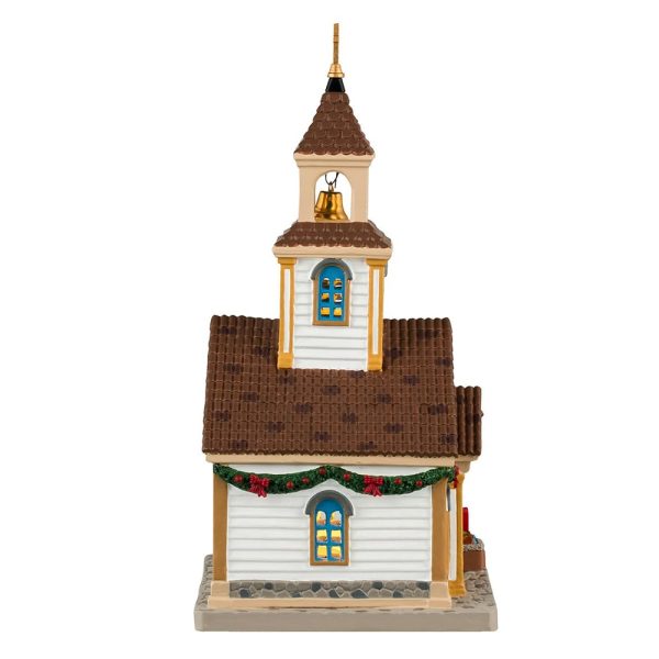 Chiesa The New Village Church H 23 cm Edificio Illuminato Lemax - 45261 - immagine 3