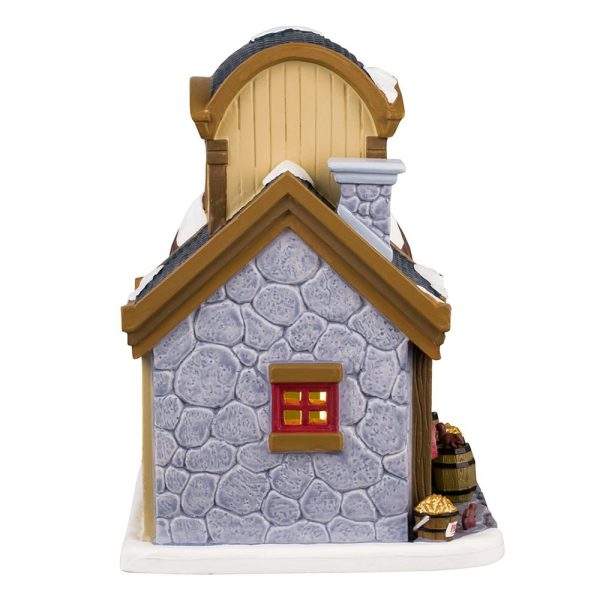 Il Rifugio delle Nocciole The Nut Hut H 18 cm Edificio Illuminato Lemax - 45254 - immagine 3