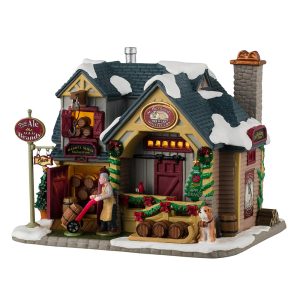 Distilleria St. Bernard's Brewery & Distillery H 14 cm Edificio Illuminato Lemax - 45234